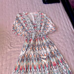 Bohemian Multicolor Maxi Dress